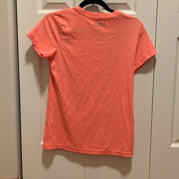Salmon-coloured Workout T-shirt - Picture 2 of 2